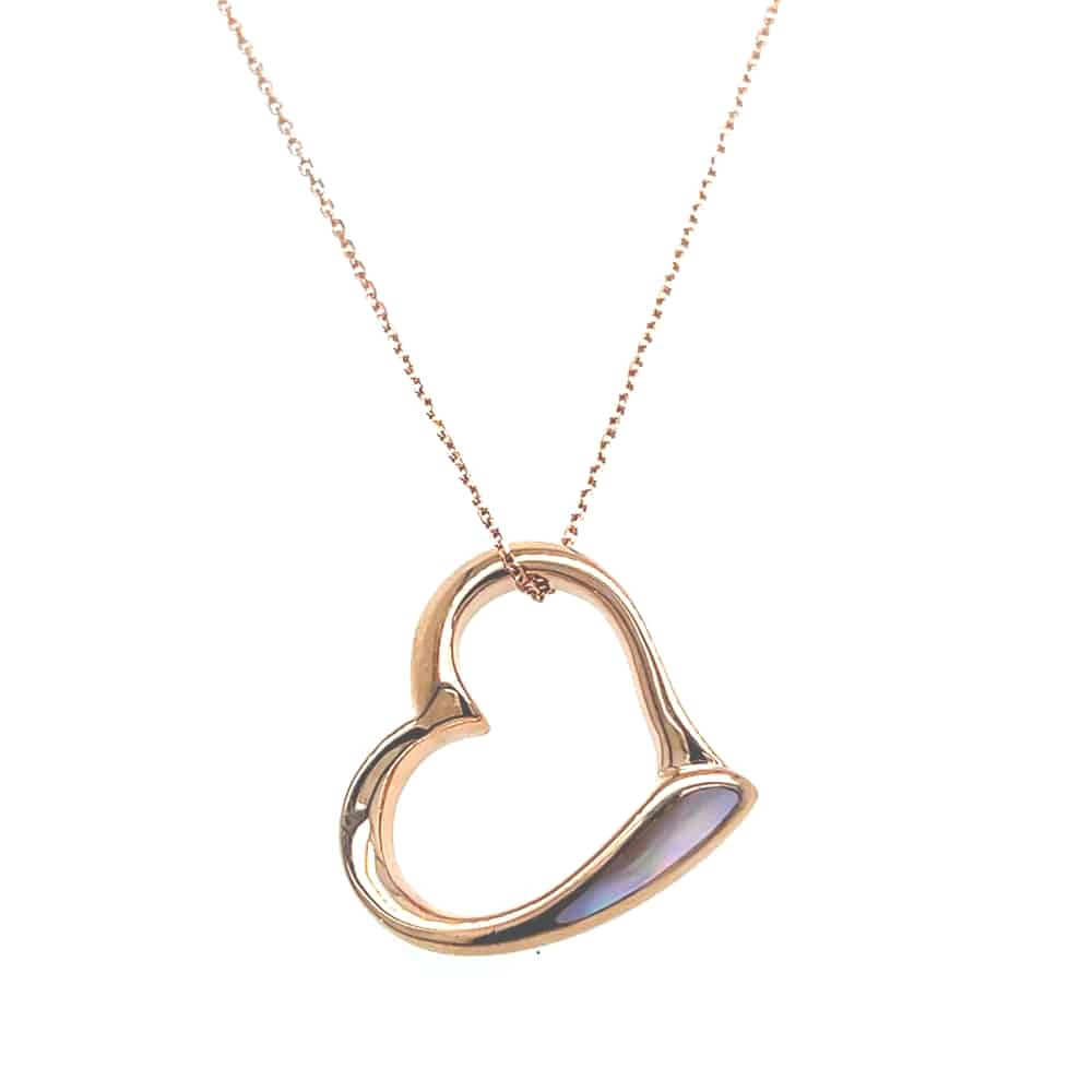 14KR CHP MOP Floating Heart