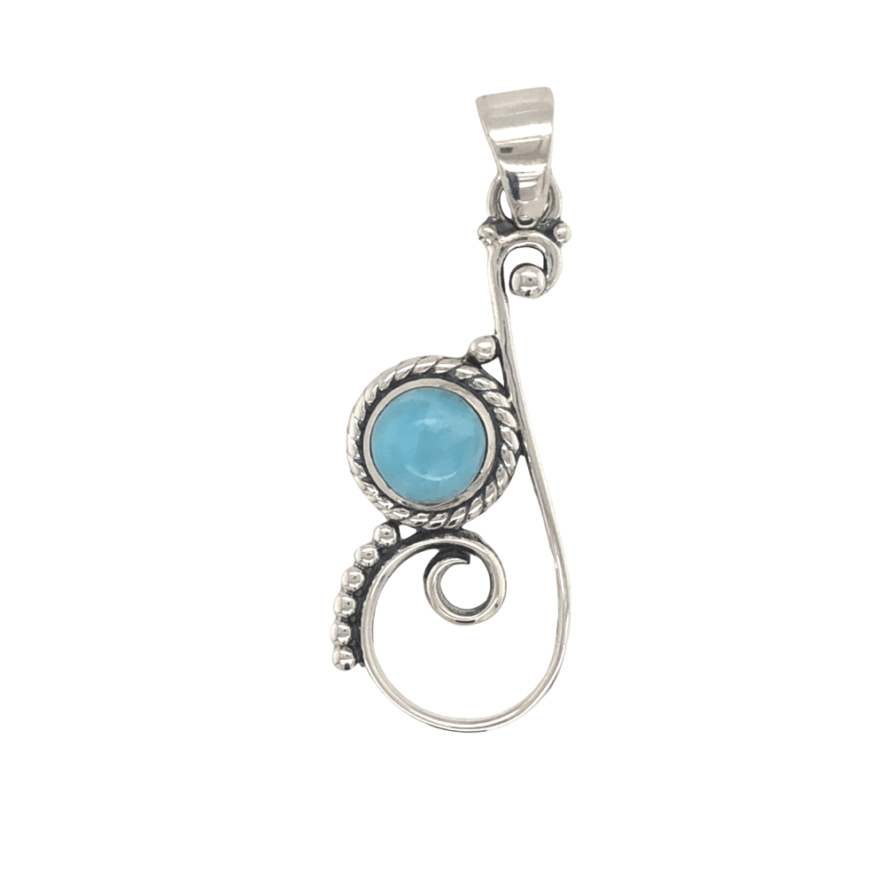 SS Larimar Pendant