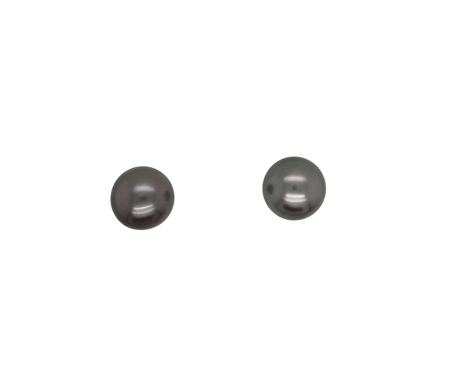 14KY Tahitian Pearl Stud Earrings