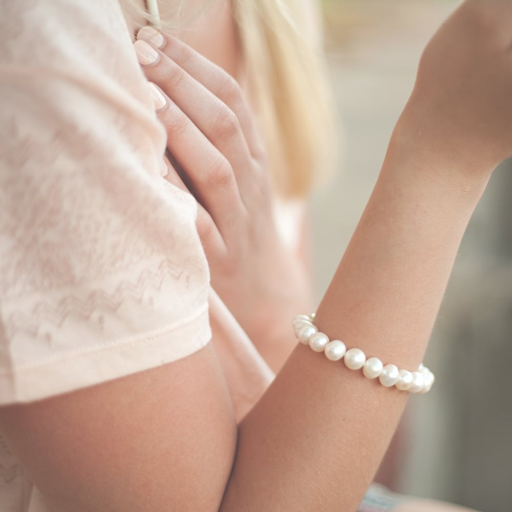 14KY 5.5-6.0MM Akoya Pearl Bracelet