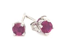 KW RUBY STUDS
