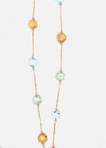 TOPAZ AND CITRINE LG NECK