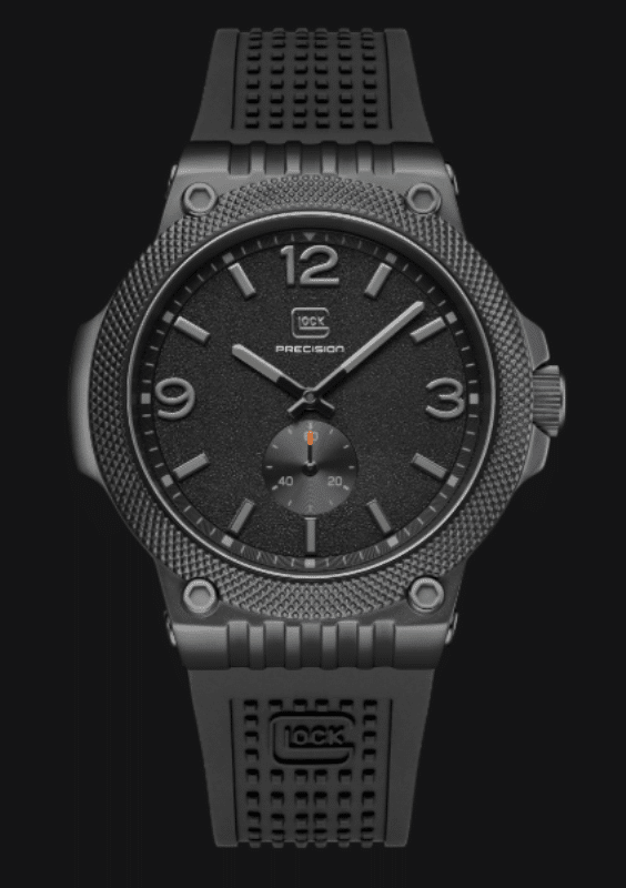 Glock Black SS w/Silicone Strap