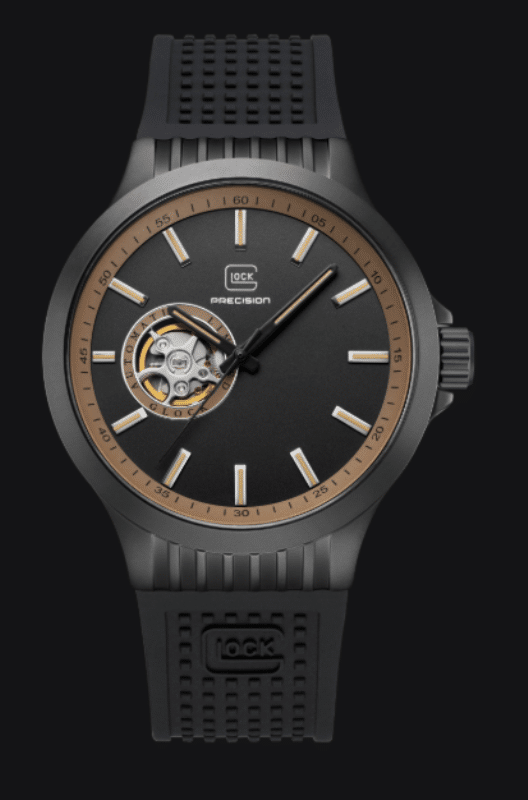 Glock SS Gunmetal W/ Warm Brown Ring