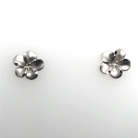14KW Flower Studs
