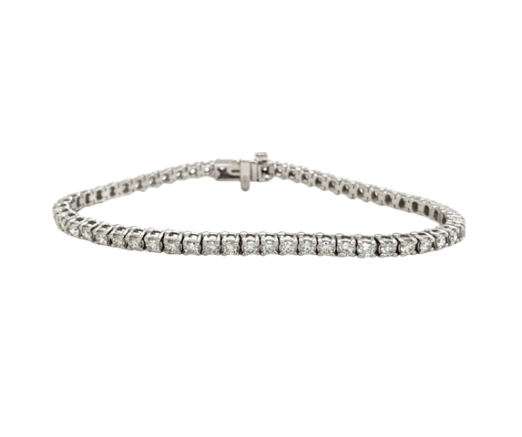 14K Diamond Tennis Bracelet